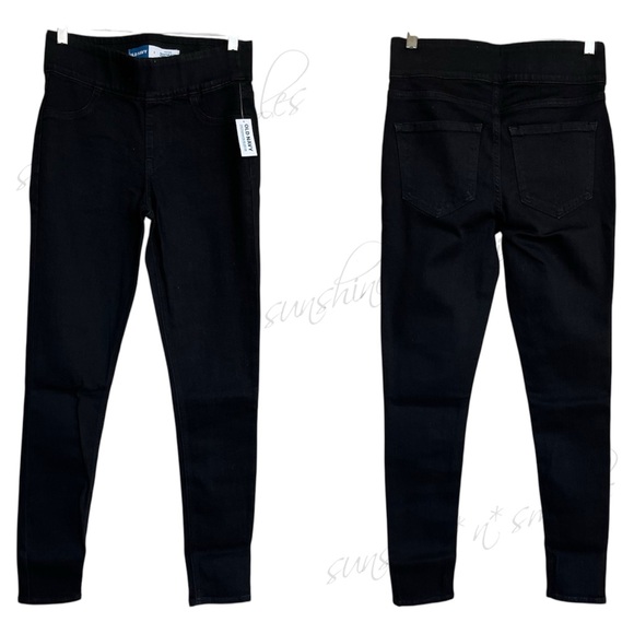 OLD NAVY Mid-Rise Wow Super-Skinny
Jeggings for Women size 2 ~ BLACK JACK - Picture 2 of 8